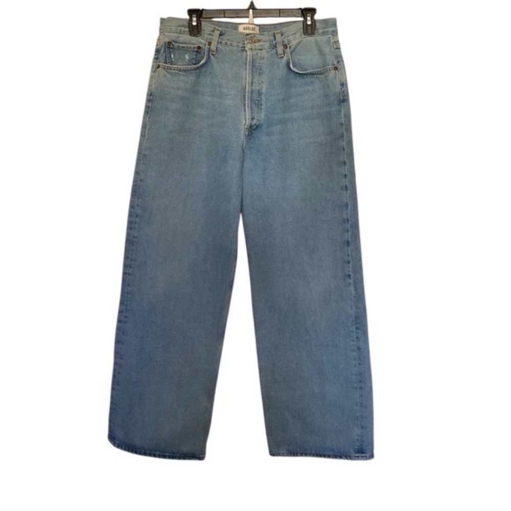 AGOLDE Light Blue Denim Jeans - Picture 11 of 12